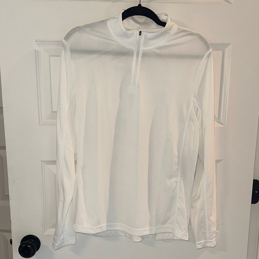 Huk White Long Sleeve Shirt